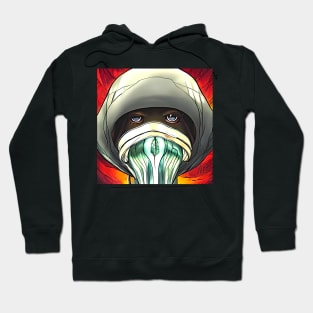 Ocean Jellyfish Creature 3 - AI Generated Concept Character - Hoodie